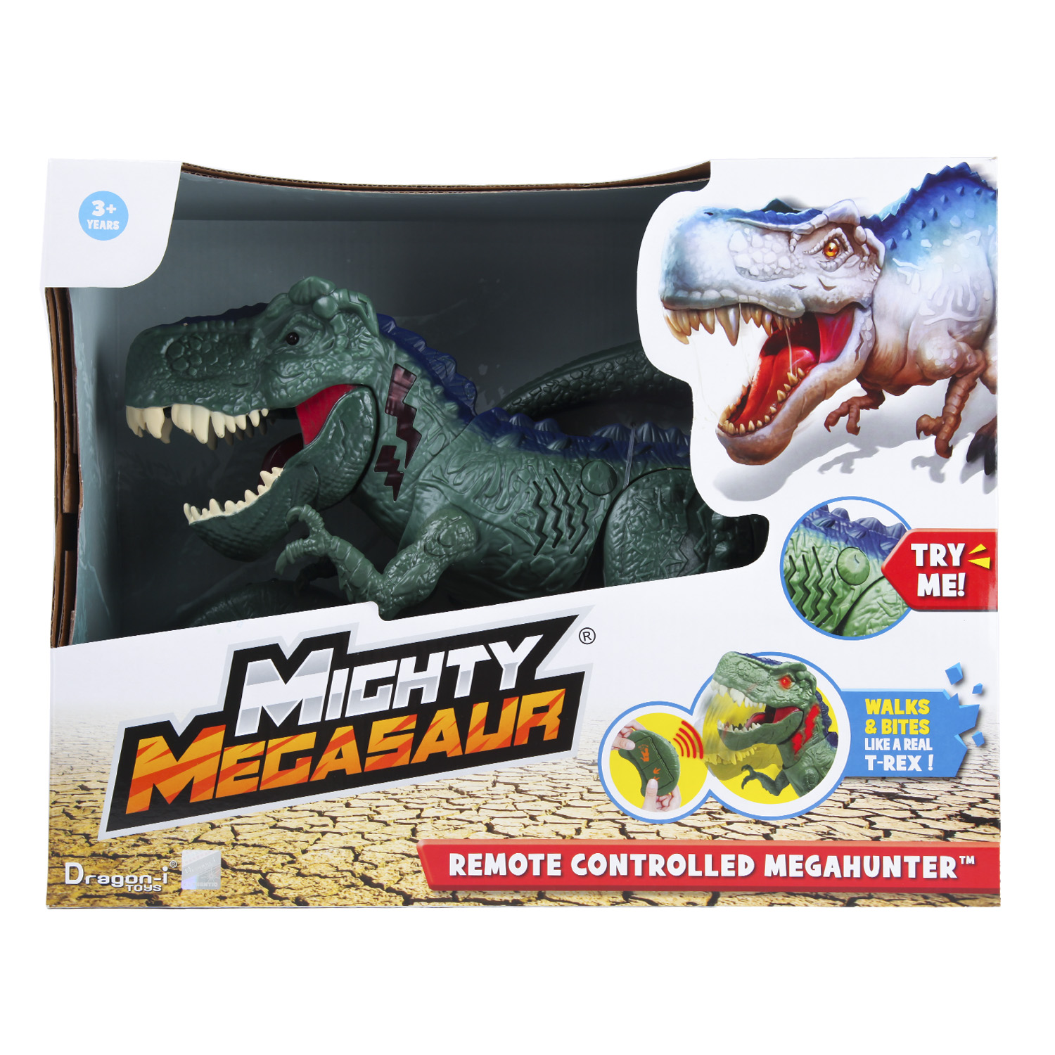 Фигурка Mighty Megasaur Dino T-Rex - фото 2