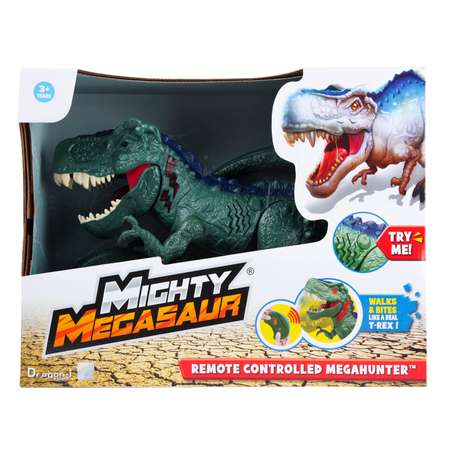 Фигурка Mighty Megasaur Dino T-Rex Динозавр зеленый 80063