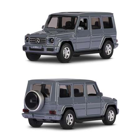 Внедорожник АВТОпанорама Mercedes Benz G350d 1:42 серый