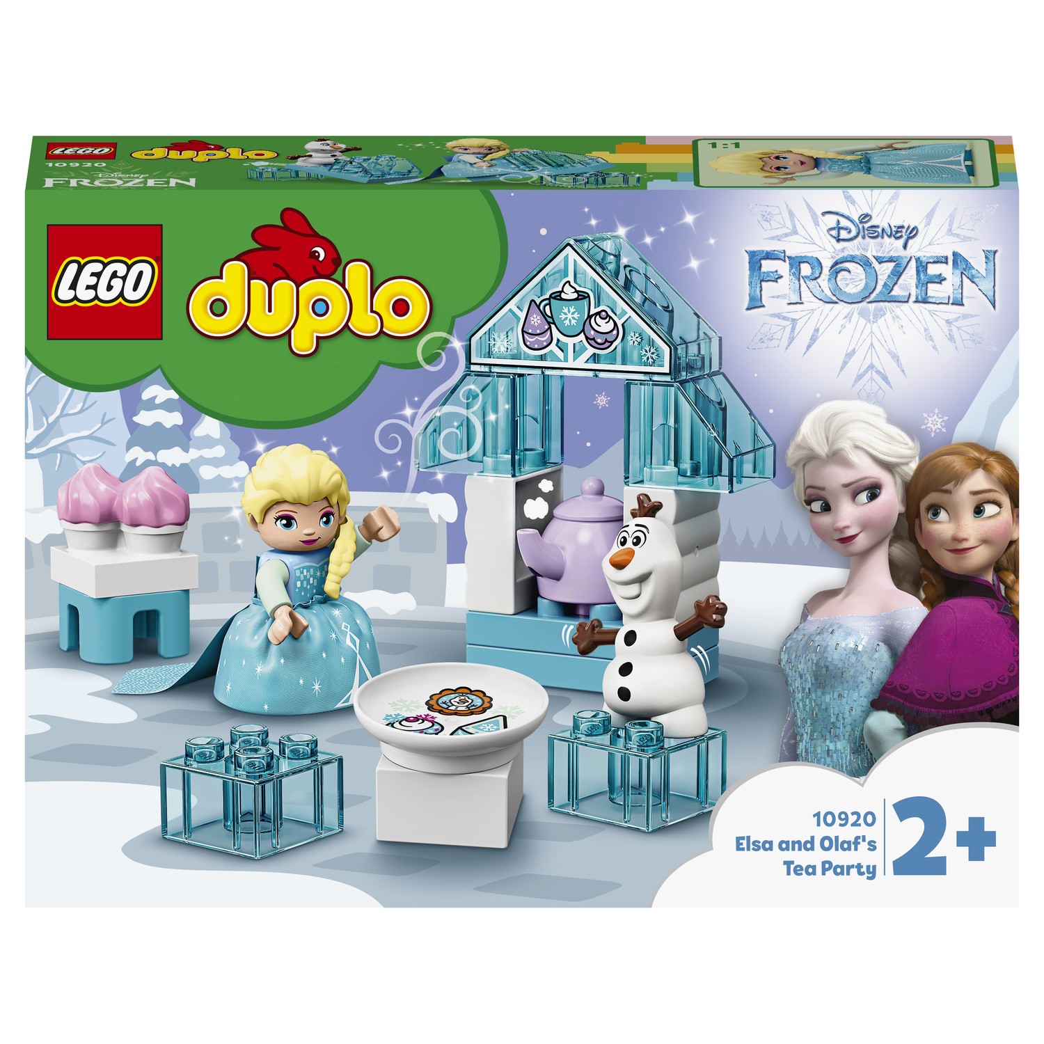 Конструктор LEGO DUPLO Princess Чаепитие у Эльзы и Олафа 10920 купить по  цене 899 ₽ в интернет-магазине Детский мир