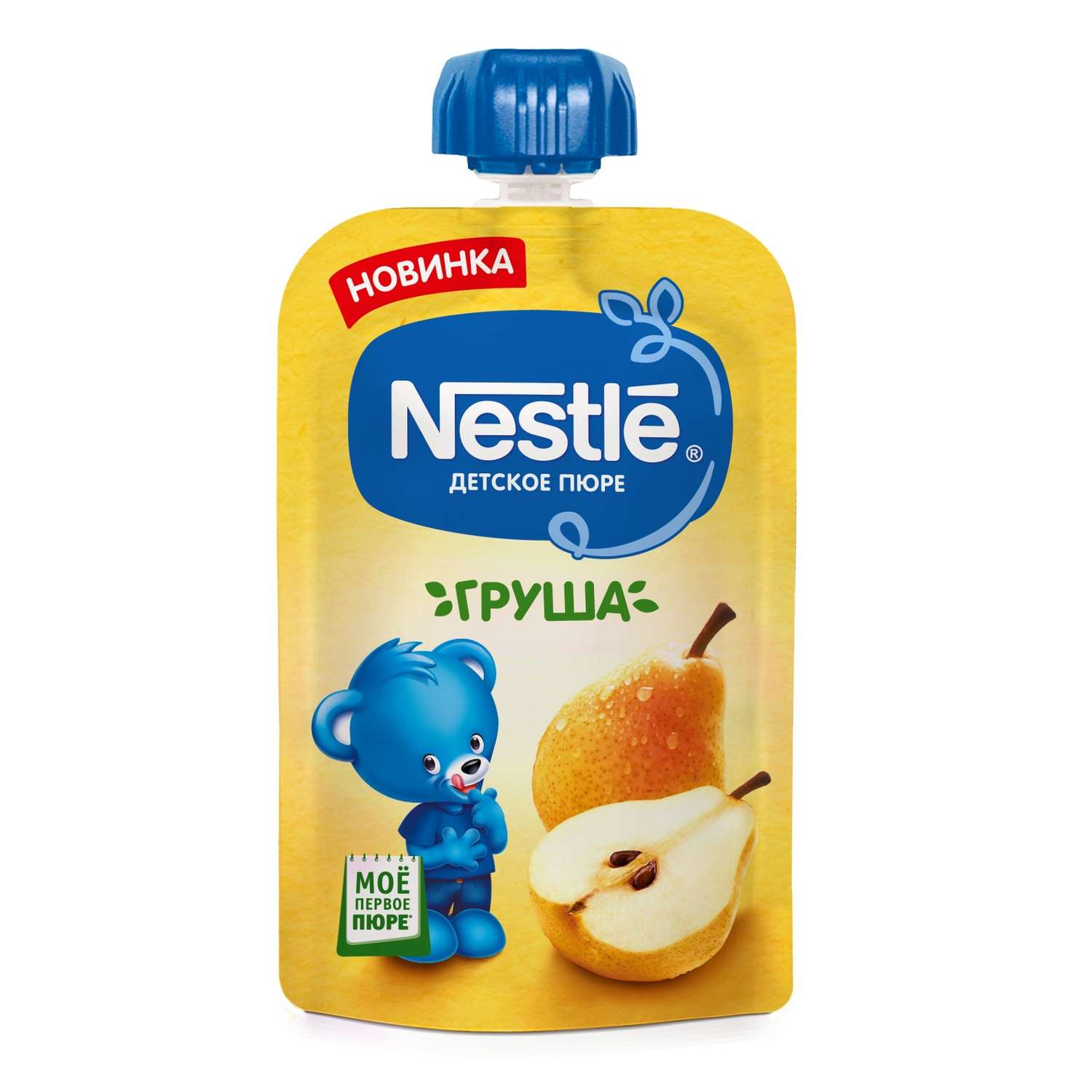 Пюре Nestle груша 90г с 4месяцев - фото 1