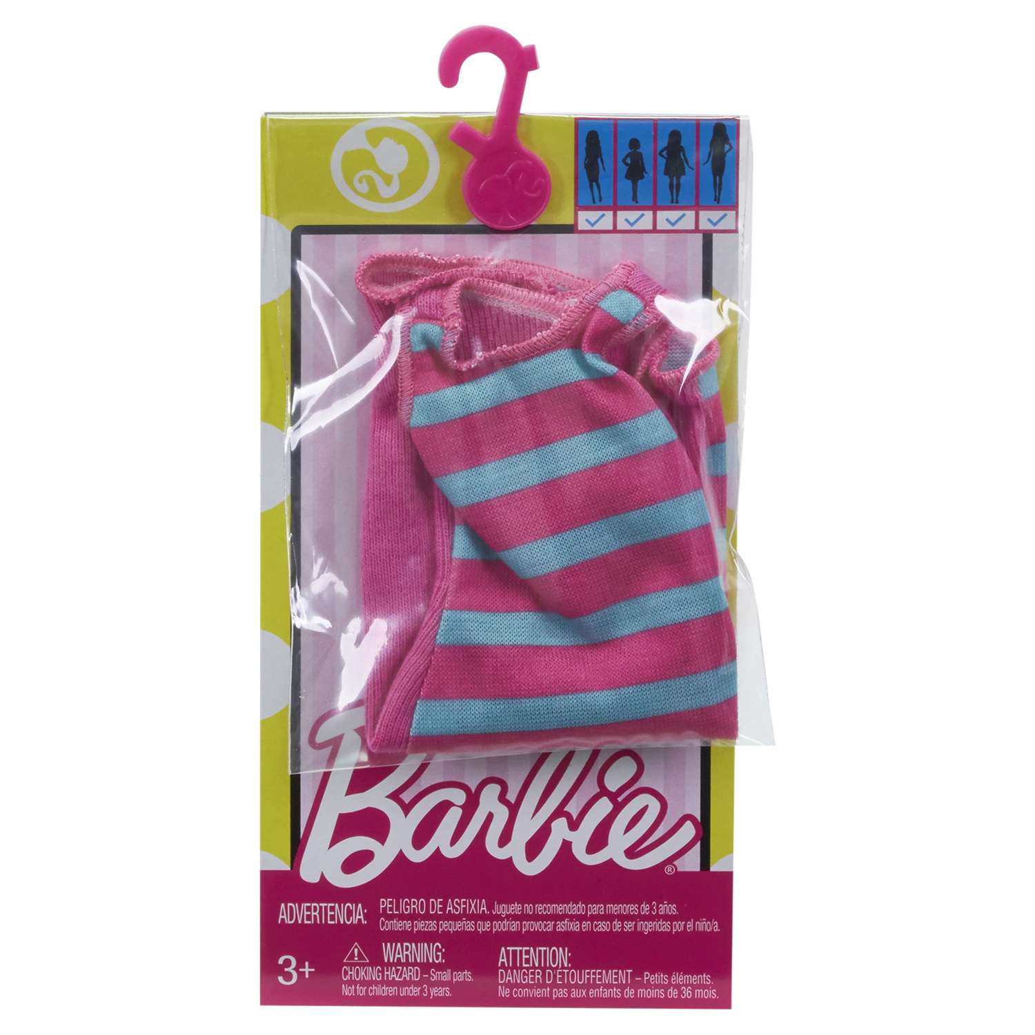 Универсальные платья Barbie для кукол Barbie в ассортименте FCT12 - фото 4