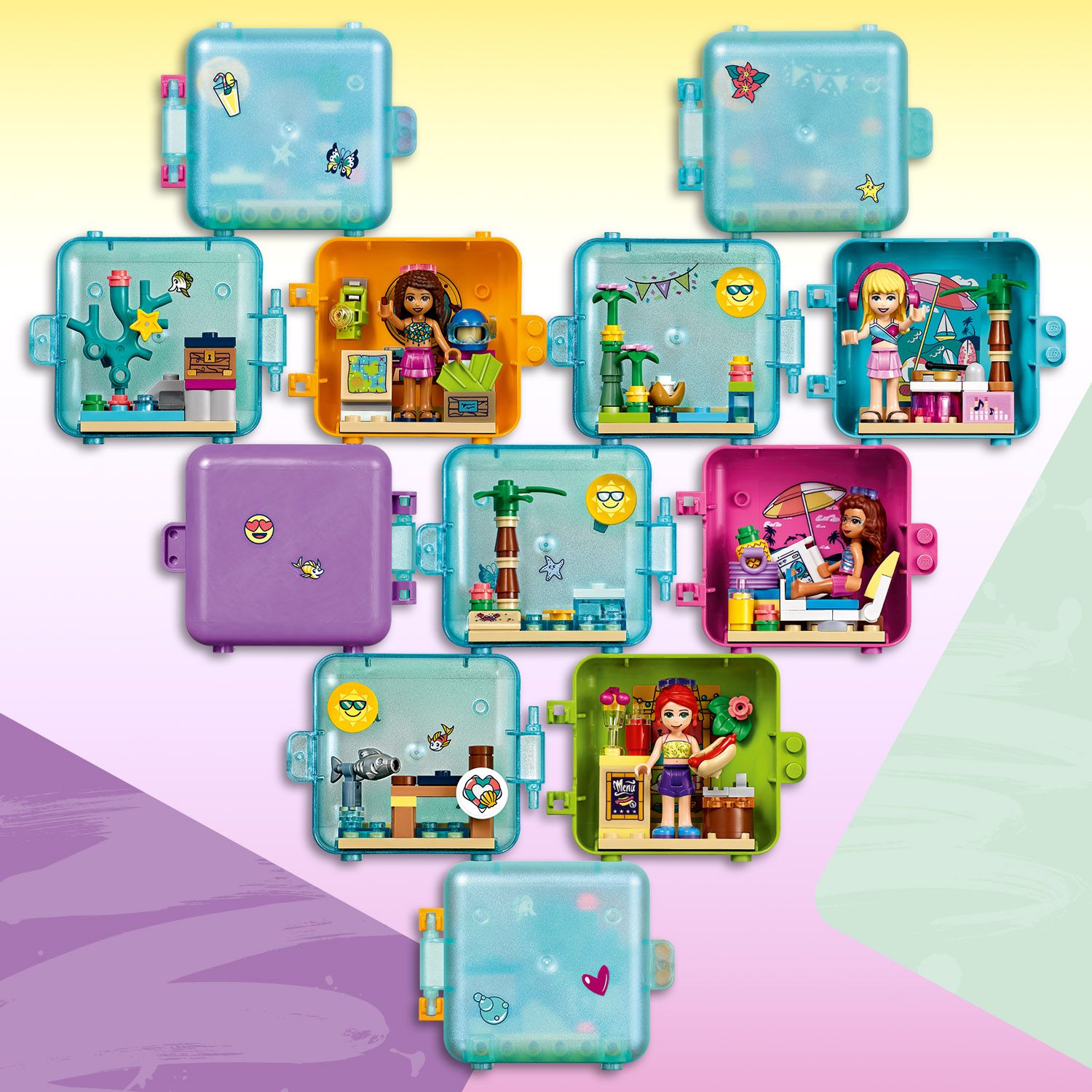 Конструктор LEGO Friends Летняя шкатулка Эммы 41414 - фото 6