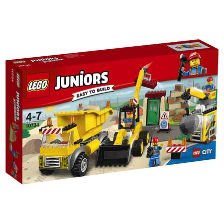 Конструктор LEGO Juniors Стройплощадка (10734)