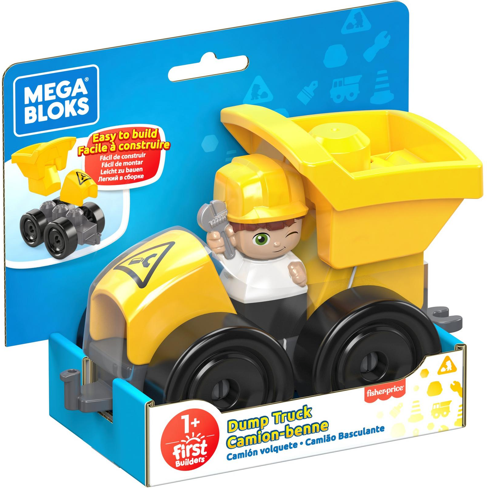 Машина Mega Bloks Самосвал малый GWR00 - фото 3