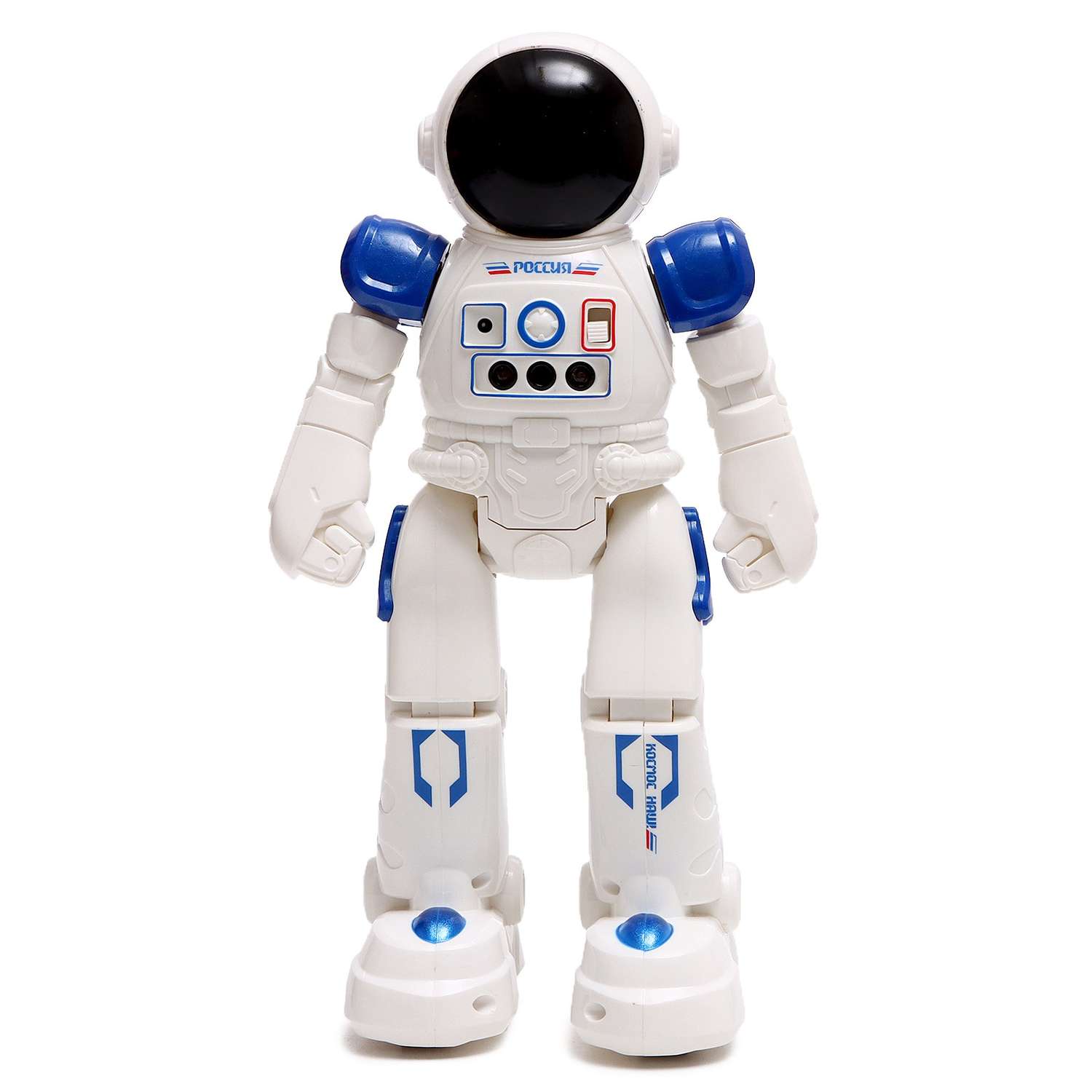 Робот игрушка Автоград радиоуправляемый «Космонавт» интерактивный русское озвучивание управление жестами - фото 2