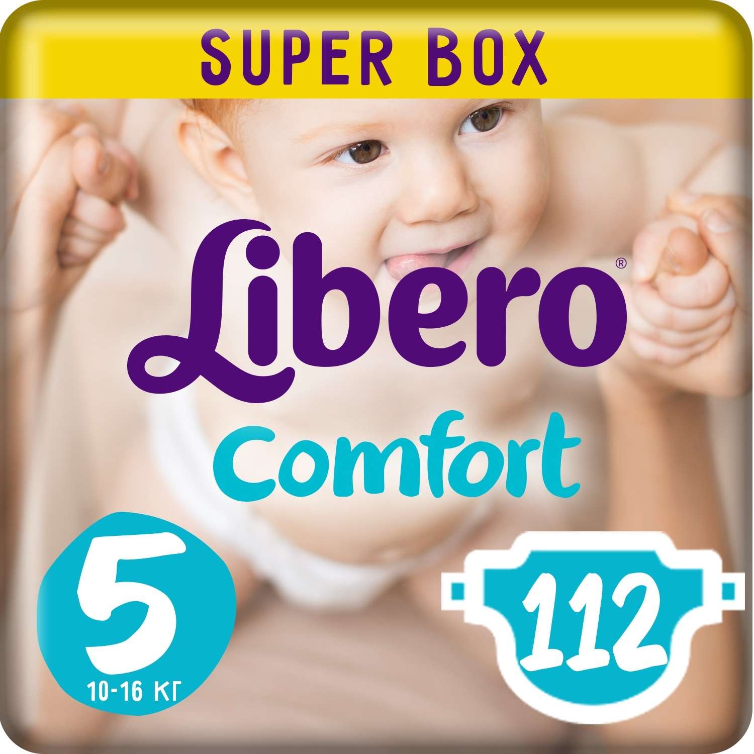 Подгузники Libero Comfort 5 10-16кг 112шт - фото 1