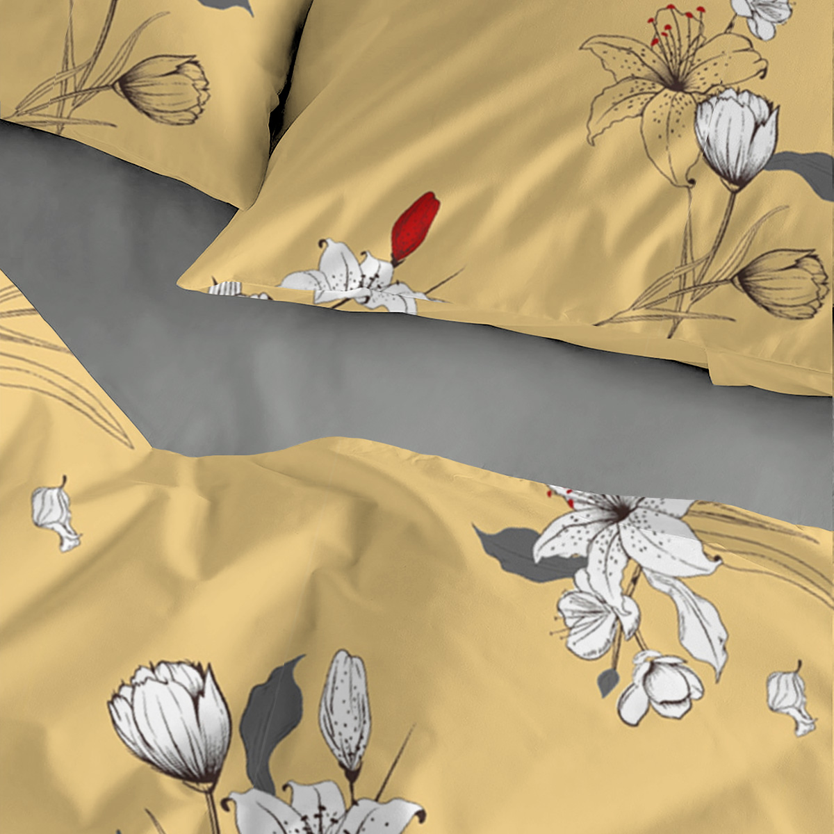 Комплект постельного белья Bravo Салем 2-спальное макси наволочки 70х70 - фото 4