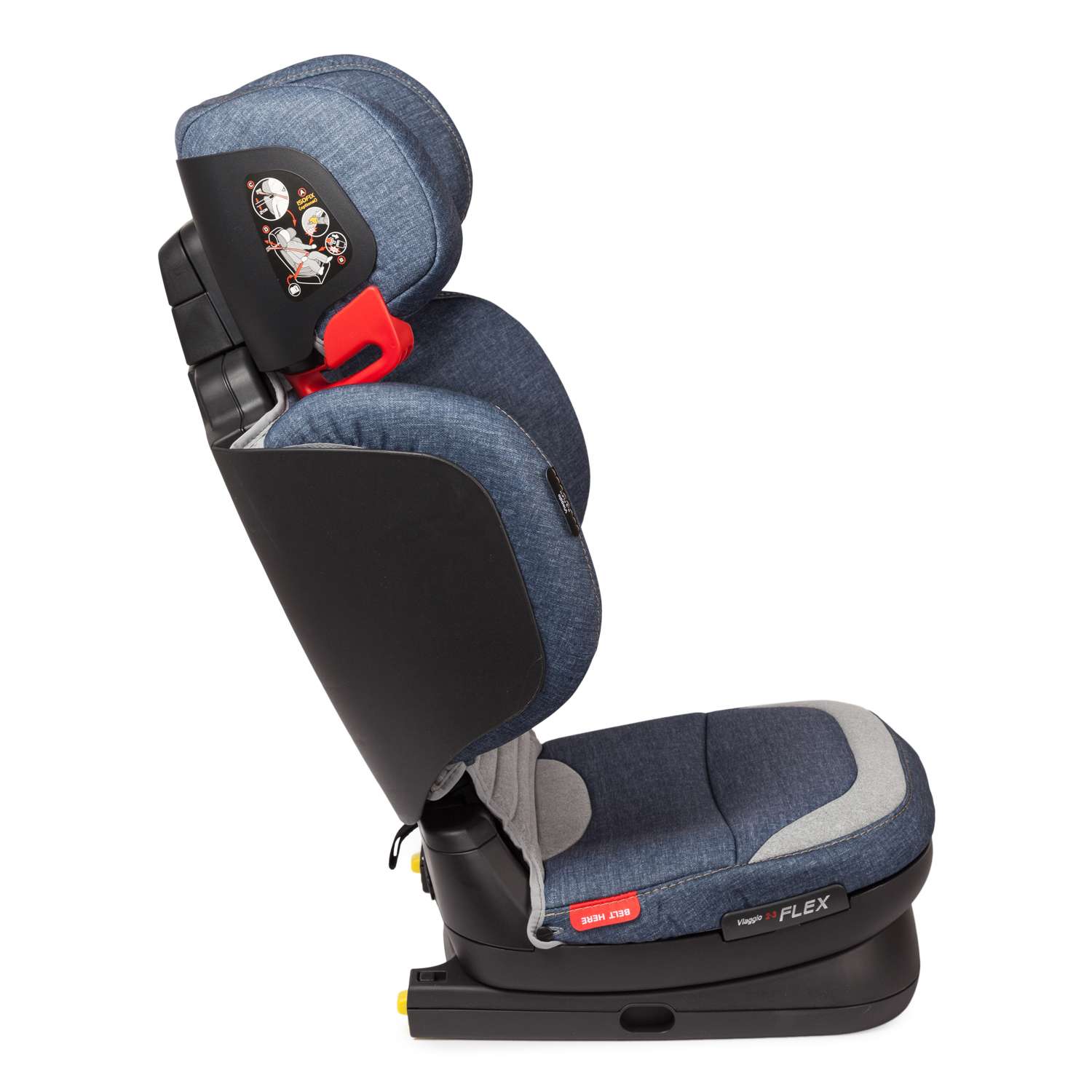 Автокресло Peg-Perego Viaggio 2-3 Flex Urban Denim - фото 10