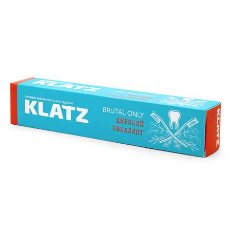 Зубная паста KLATZ для мужчин Дерзкий эвкалипт 75мл
