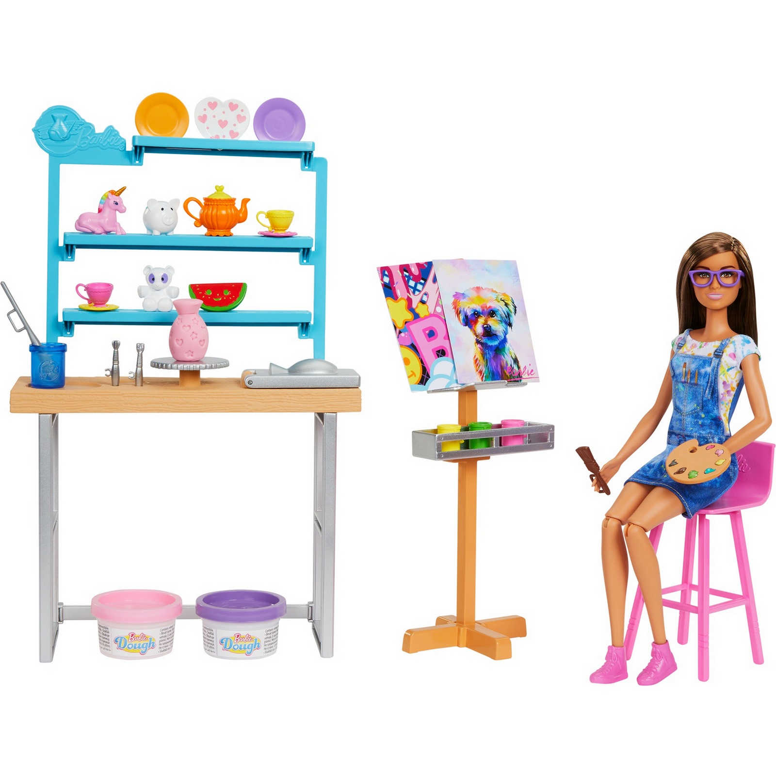 Набор игровой Barbie Творческая студия HCM85 HCM85 - фото 3