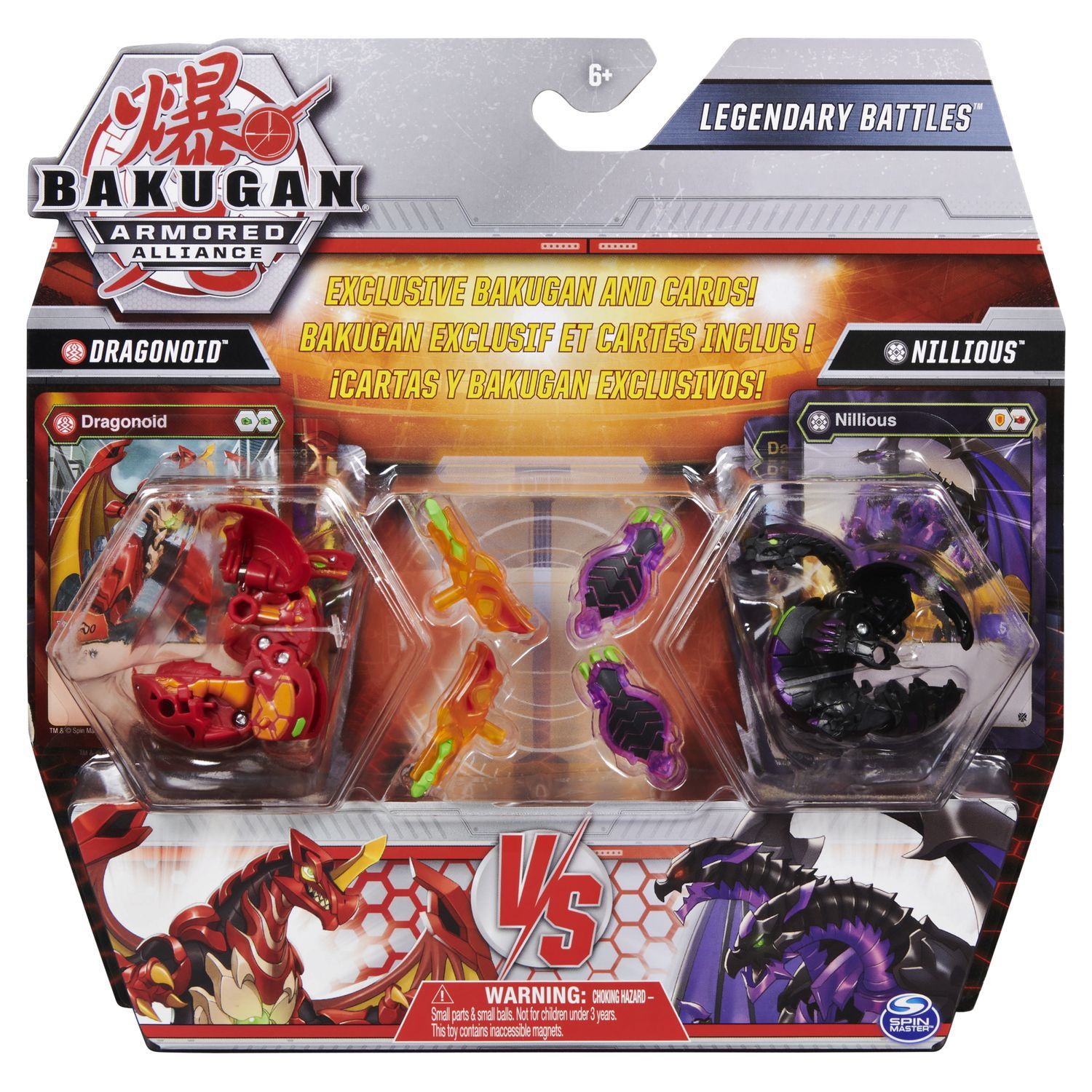 Набор игровой Bakugan Легендарная битва №1 6060125/20129539 купить по цене  99 ₽ в интернет-магазине Детский мир