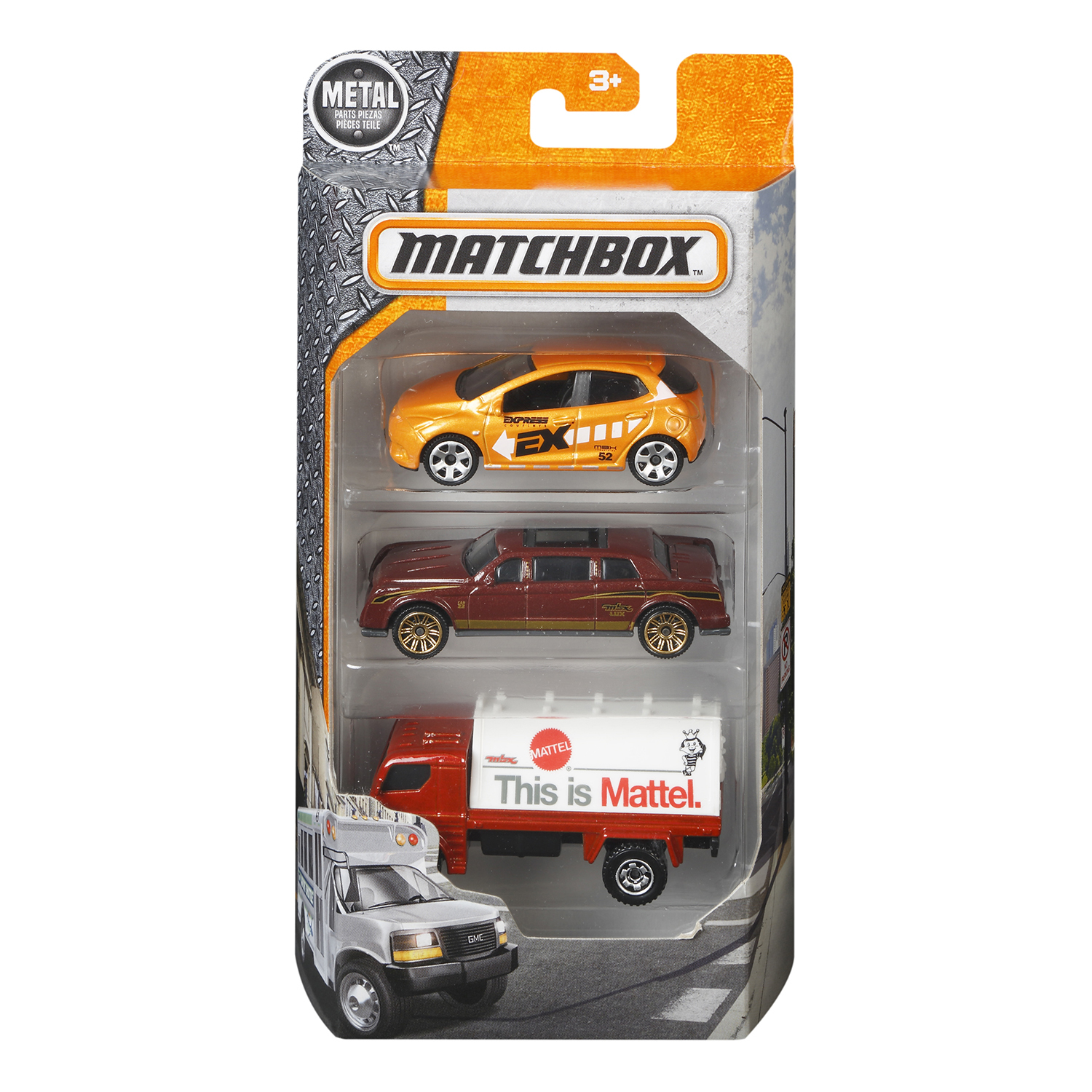 Игровой набор Matchbox 3 машинки в ассортименте C3713 - фото 8