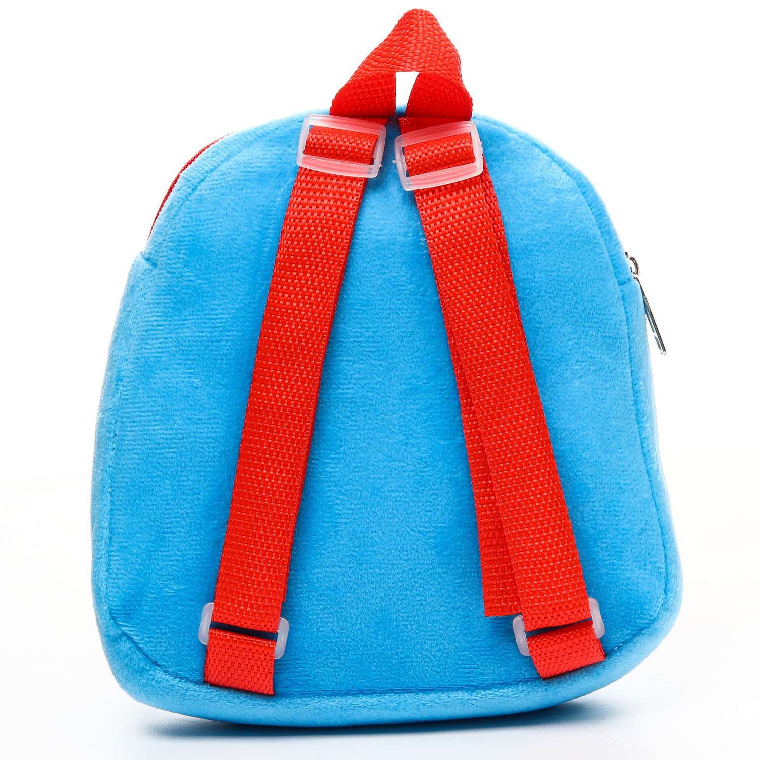 Рюкзак Disney плюшевый «Молния Маккуин» на молнии с карманом 19х22 см Тачки - фото 5