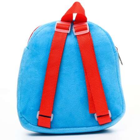 Рюкзак Disney плюшевый «Молния Маккуин» на молнии с карманом 19х22 см Тачки