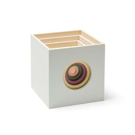 Кубики Kids concept 5 элементов деревянные
