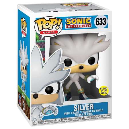 Фигурка Funko POP! Games Sonic the Hedgehog 30th Silver Серебряный Соник