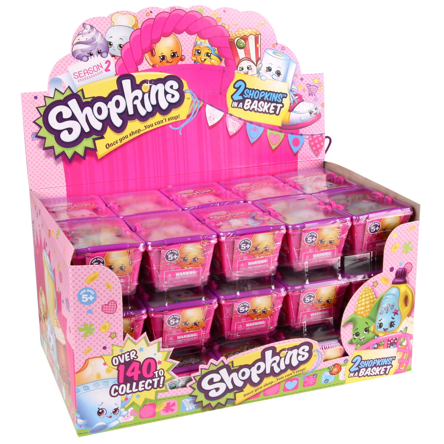 Набор фигурок Shopkins 2шт в непрозрачной упаковке (Сюрприз) - фото 3