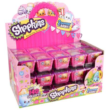 Набор фигурок Shopkins 2шт в непрозрачной упаковке (Сюрприз)