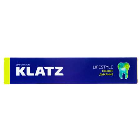 Зубная паста KLATZ LIFESTYLE Свежее дыхание 75 мл