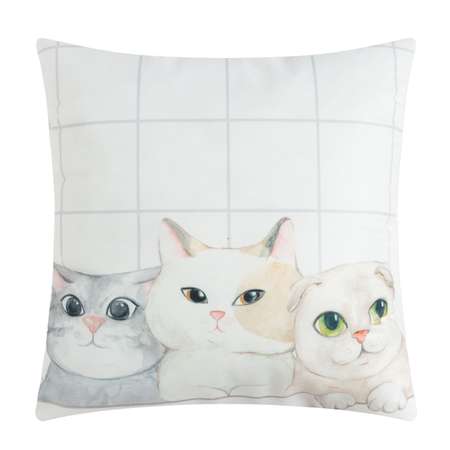 Набор подарочный Этель Cats подушка-секрет 40х40 см и аксессуары