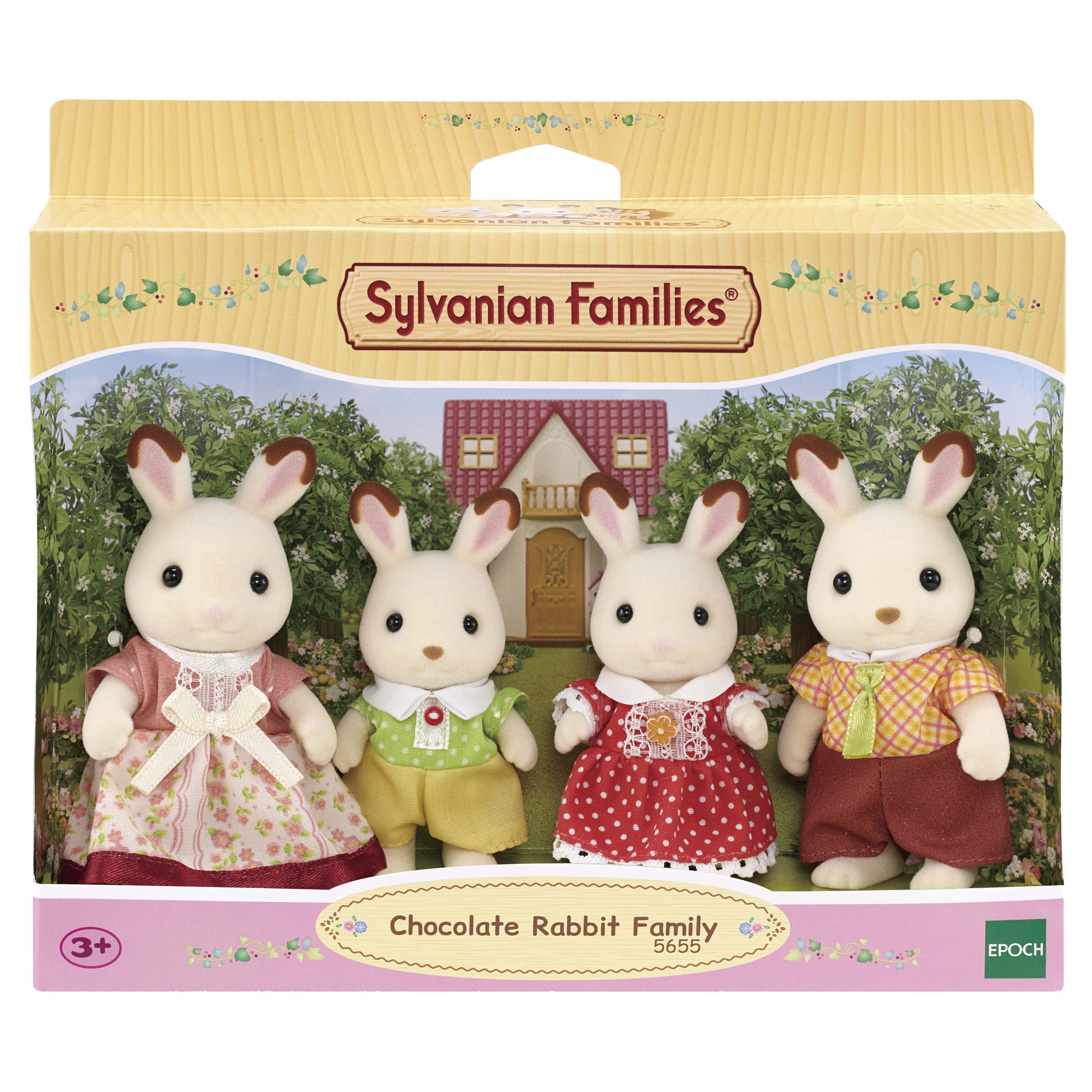 Набор Sylvanian Families Семейство шоколадных кроликов 5655 - фото 6