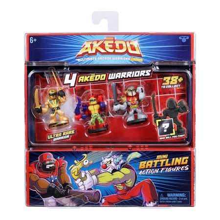 Набор игровой Akedo 2 коллекционный 4фигурки 39454