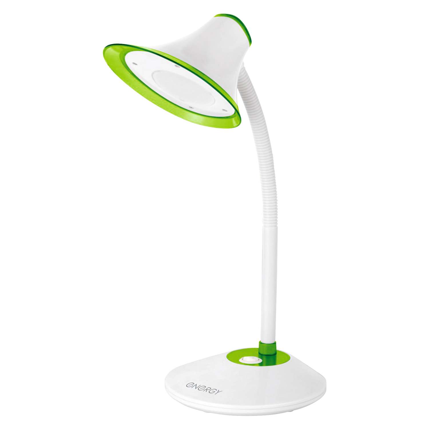 Лампа электрическая Energy настольная EN-LED20-1 бело-зеленая - фото 1