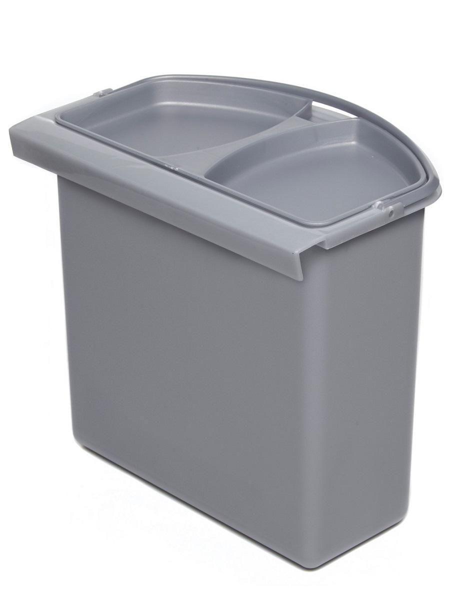 Контейнер для мусора NAVAKO Theta 7 Metallic Grey - фото 3