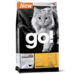 Корм сухой для кошек GO 1.81кг беззерновой с уткой для чувствительного пищеварения