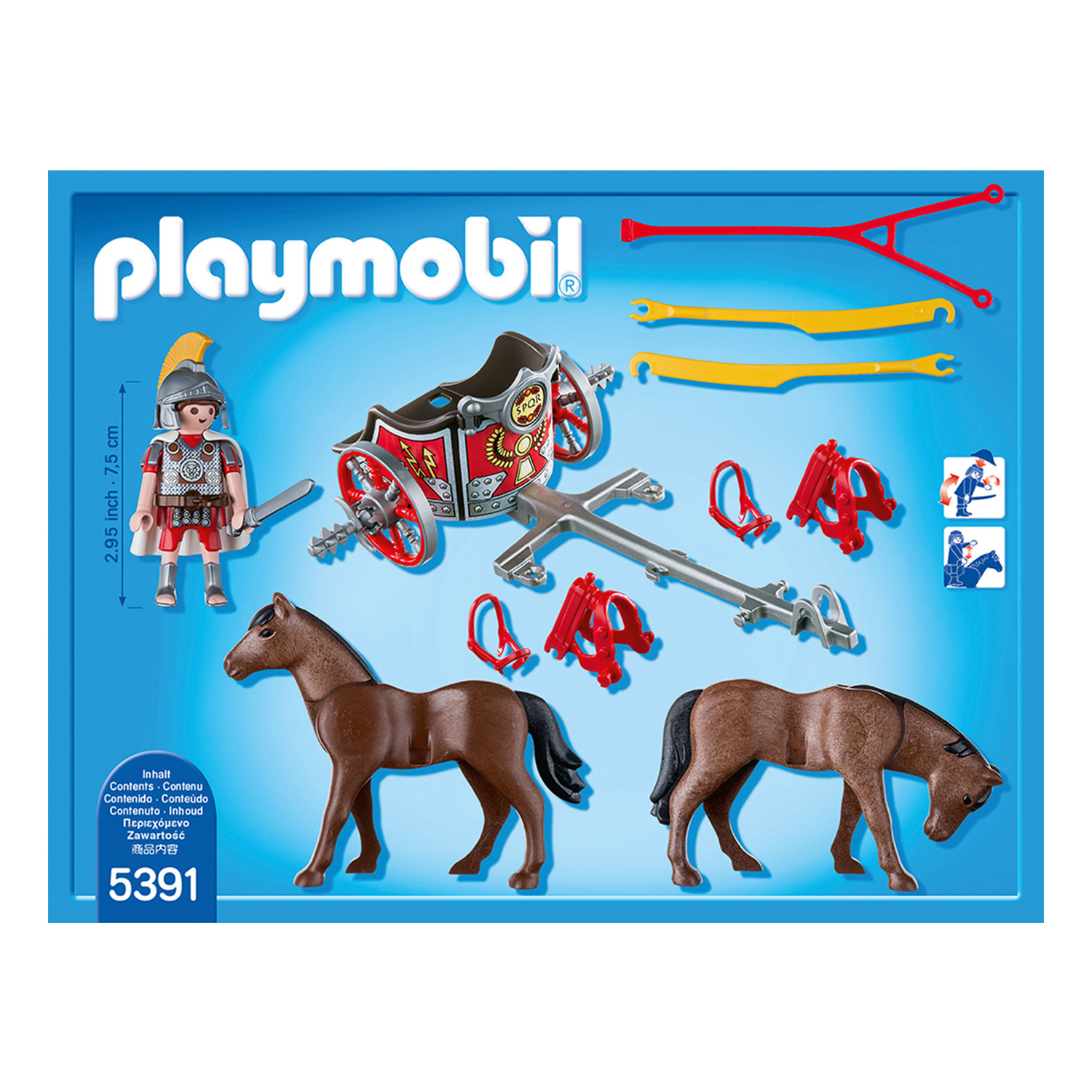 Конструктор Playmobil Римская Колесница - фото 5