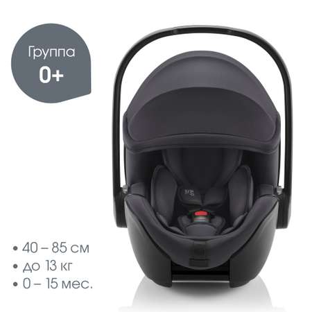 Автокресло с базой Britax Roemer Baby-Safe Pro Midnight Grey и Vario base 5 Z