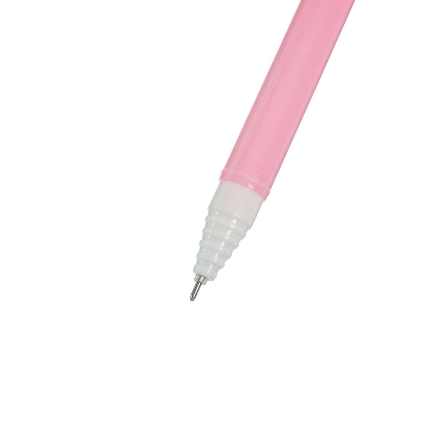 Ручка Sima-Land гелевая со стираемыми чернилами черный корпус розовый «Кошечка круглая» - фото 4