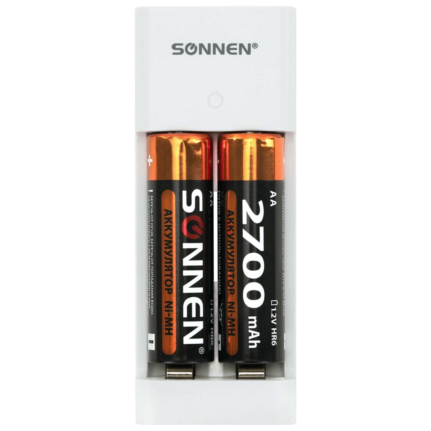 Зарядное устройство Sonnen для аккумуляторных пальчиковых батареек АА - фото 8