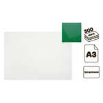 Накладка на стол Calligrata пластиковая А3 460 х 330 мм 500 мкм прозрачная бесцветная подходит для офиса