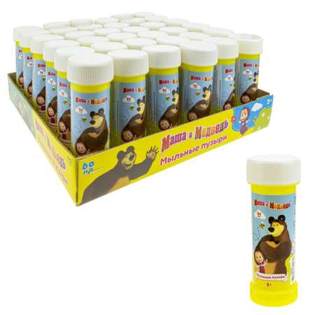 Мыльные пузыри 1TOY Маша и медведь