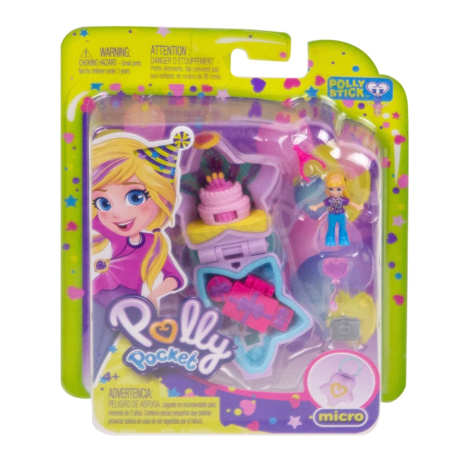 Набор игровой POLLY POCKET Вечеринка-сюрприз на День рождения GFM53 GFM53 - фото 2