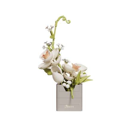 Конструктор Yiwu Yofun Trading Co Орхидея 231деталь 21222-single5