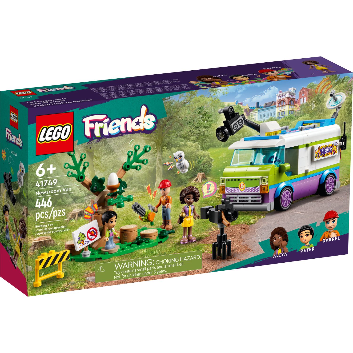 Конструктор LEGO Friends Newsroom Van 41749 - фото 1