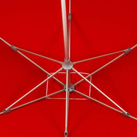 Зонт пляжный BABY STYLE от солнца большой 2х3 м плащевка с клапаном квадратный Премиум Oxford