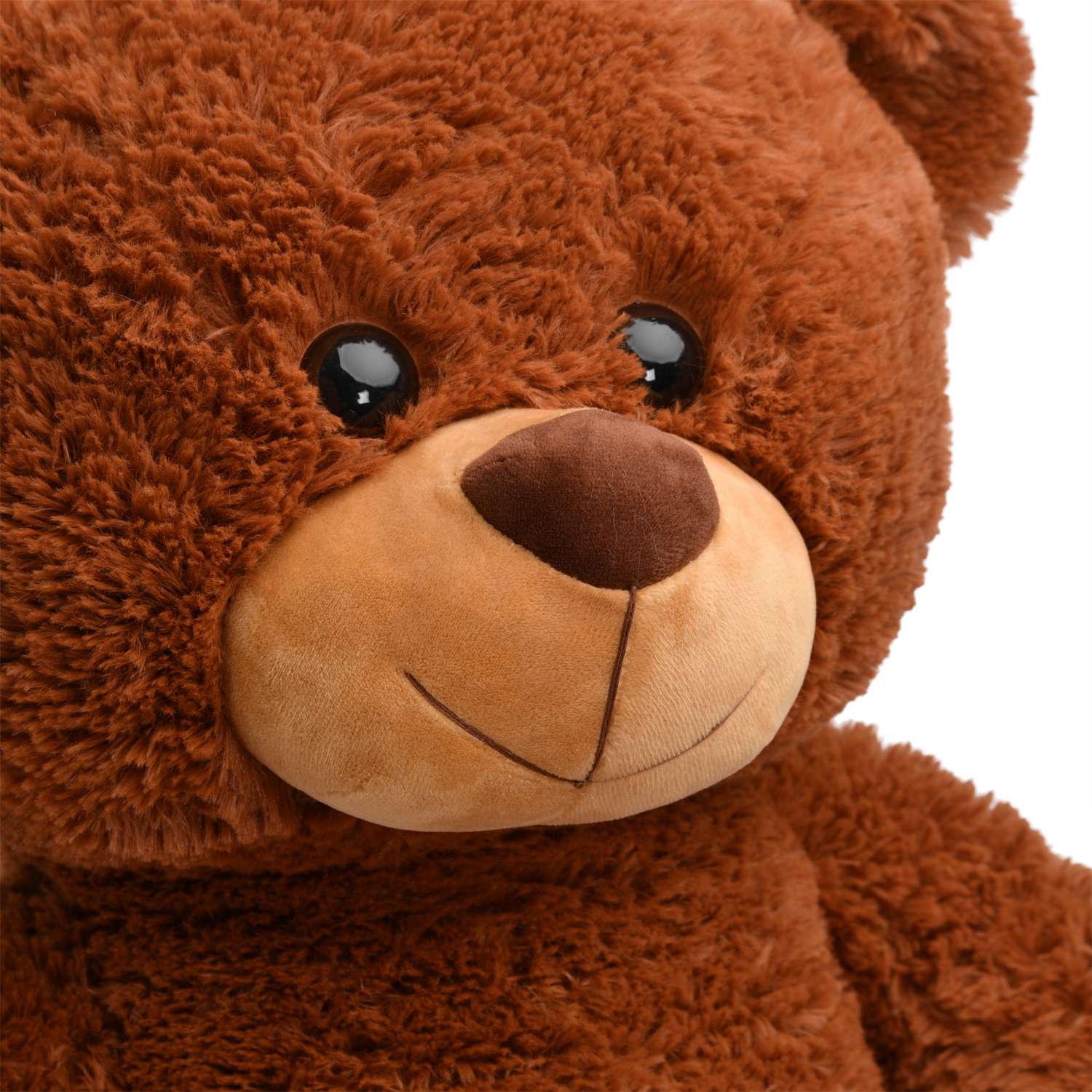 Мягкая игрушка Laffi Медвежонок коричневый 70см - фото 4