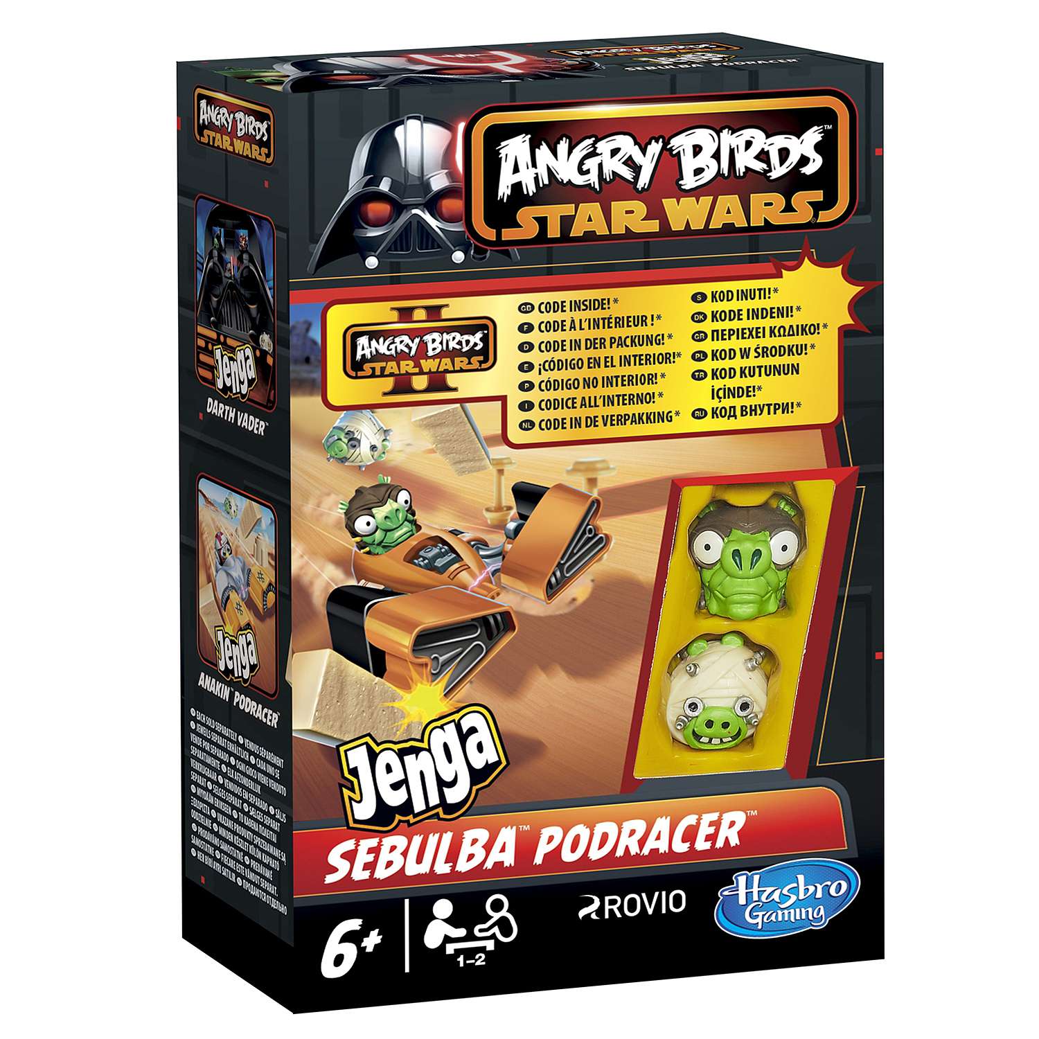 Игра Дженга ABSW Angry Birds Гонщики - фото 2