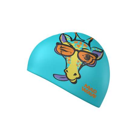 Шапочка для бассейна Mad Wave Giraffe M0574 17 0 00W