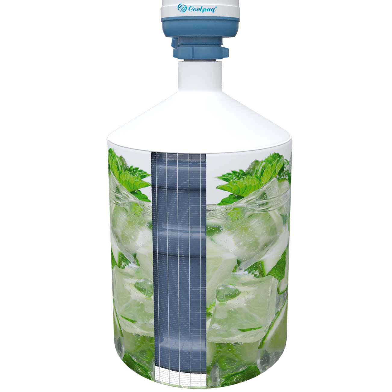 Чехол на бутыль 19л Coolpaq Mojito - фото 3