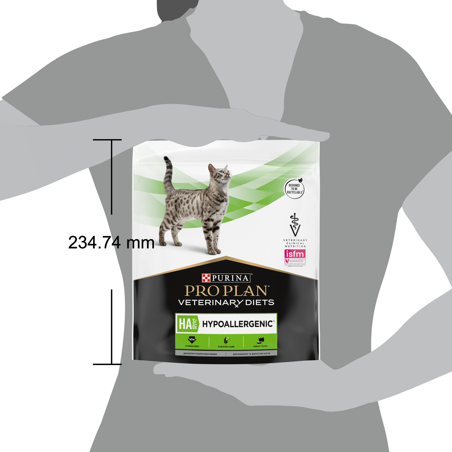 Корм для кошек Purina Pro Plan Veterinary diets HА профилактика аллергии 325г - фото 14