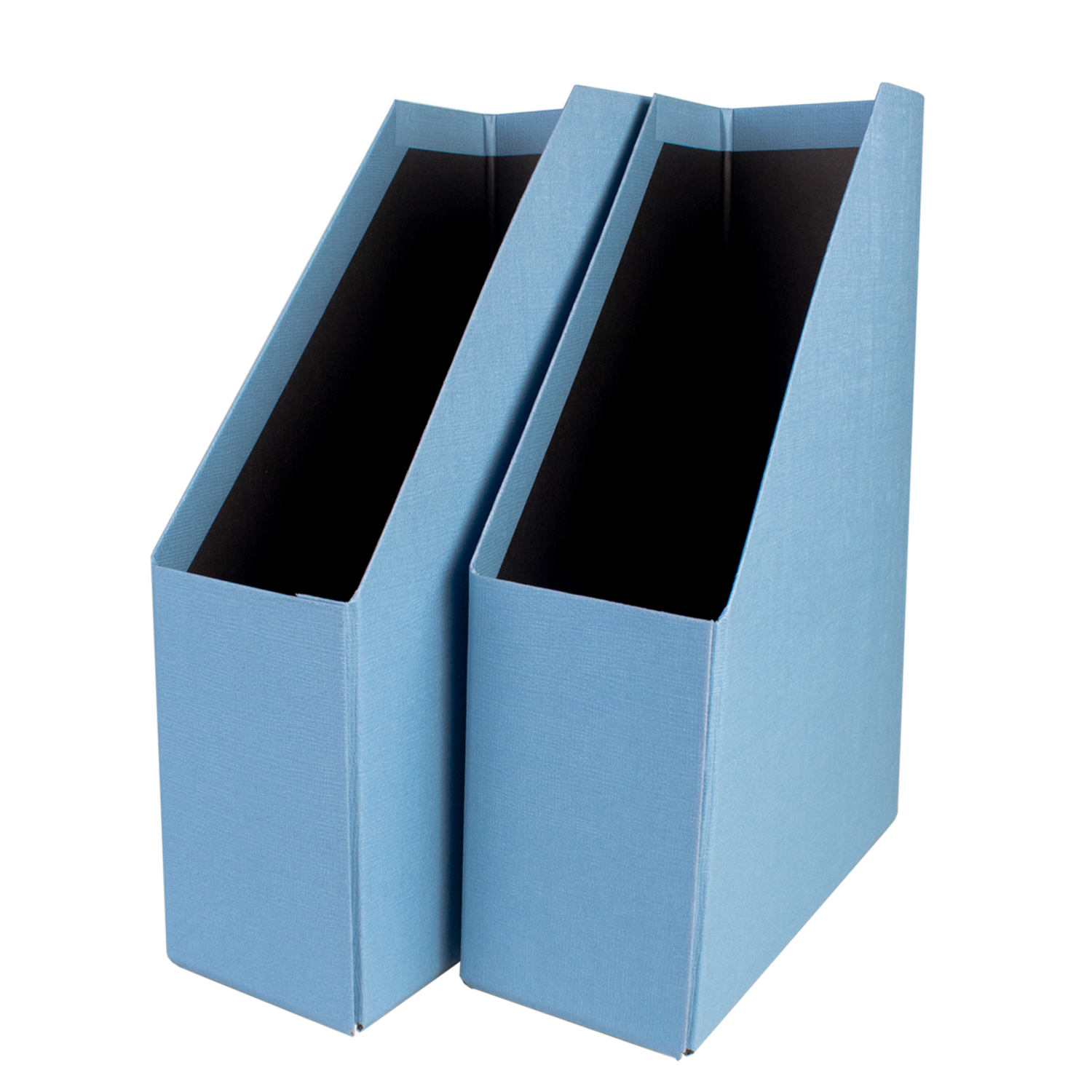 Накопитель вертикальный Cartonnage набор Классик голубой 2 шт - фото 2