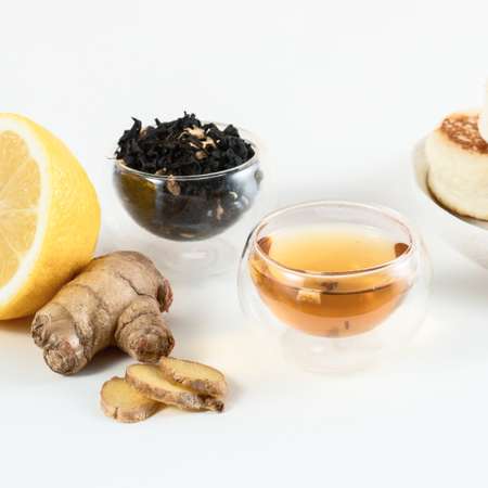 Напиток чайный Предгорья Белухи Иван чай ферментированный лимон и имбирь 100 г