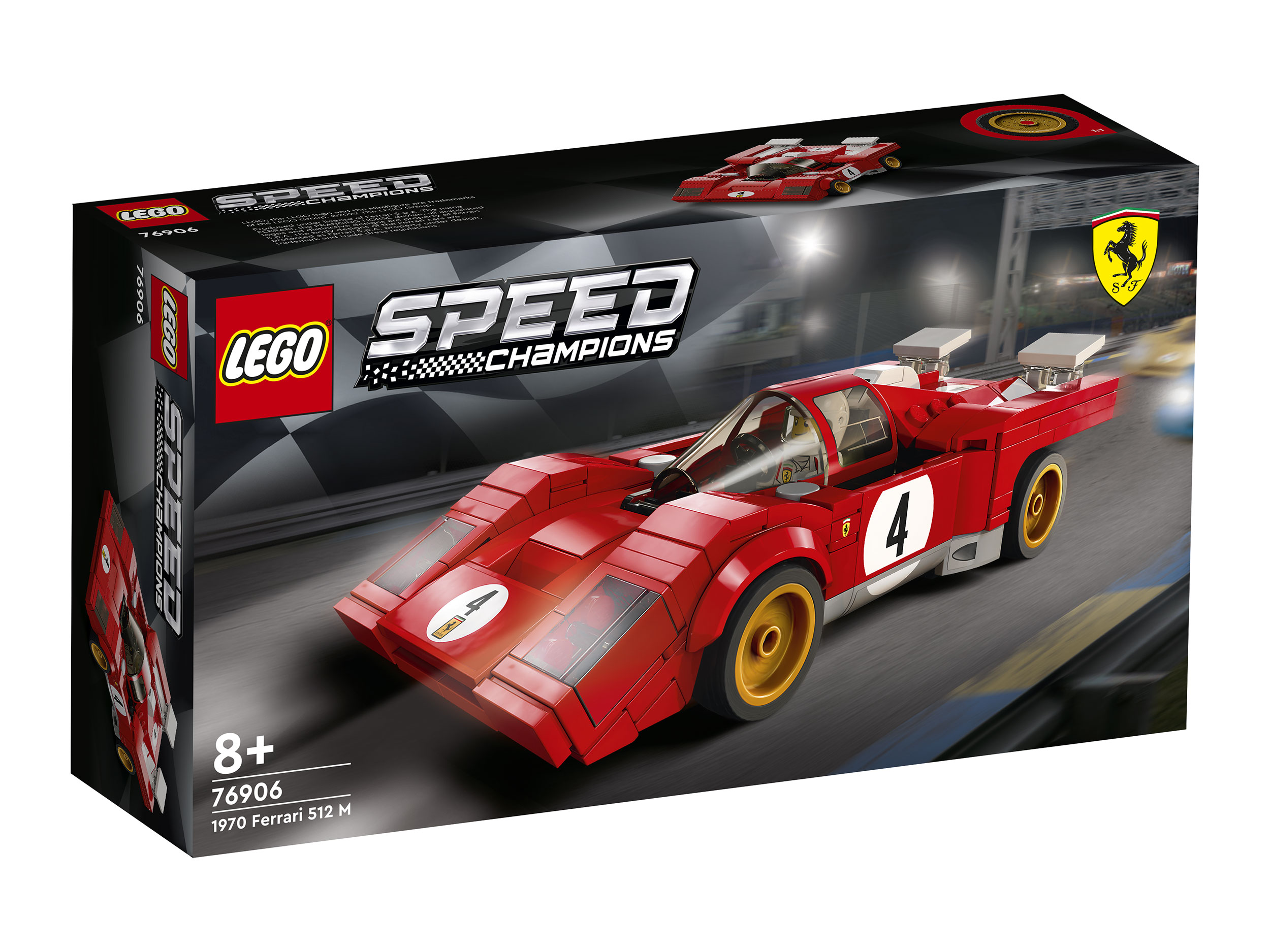 Конструктор LEGO Speed champions 1970 ferrari 512 M - фото 1