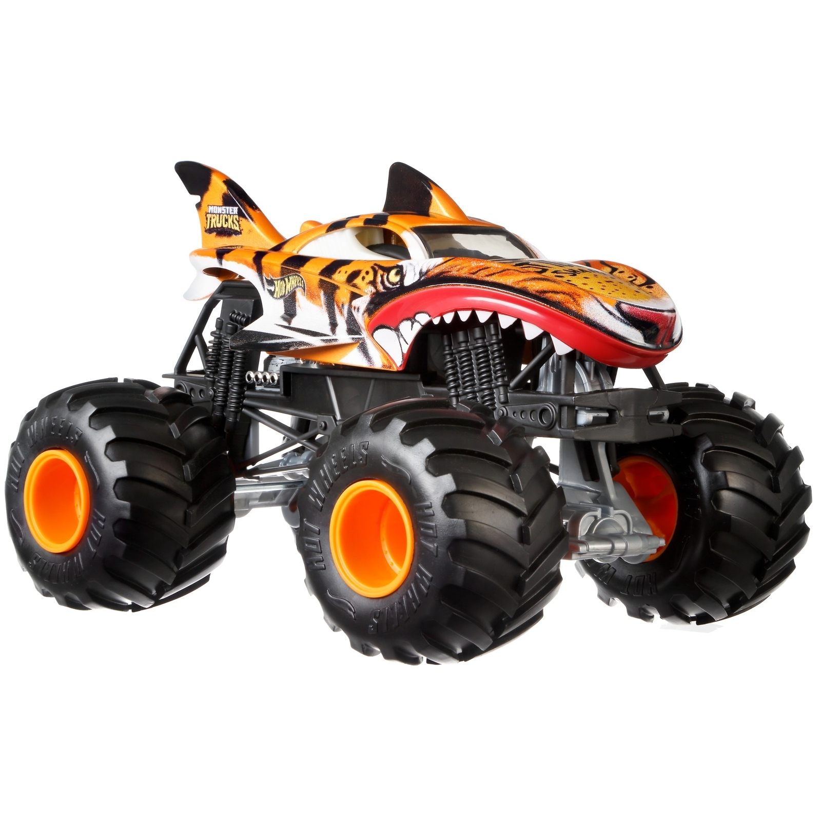 Машинка Hot Wheels Monster Trucks Тигровая акула FYJ92