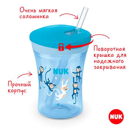 Поильник Nuk Evolution Action 230мл 10751318